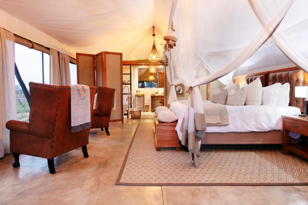 Thabamati Luxury Tented Camp 팀바바티 수렵금지구역 외부 사진