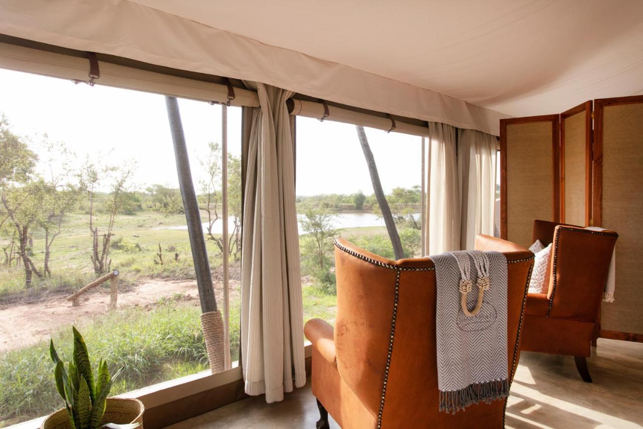 Thabamati Luxury Tented Camp 팀바바티 수렵금지구역 외부 사진